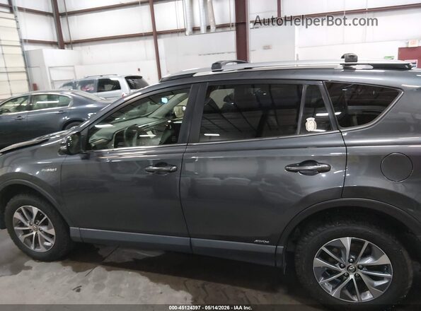 JTMRJREV2JD202281 2018 TOYOTA RAV4 HYBRID Gray 