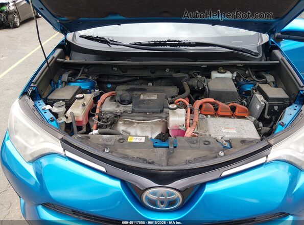 JTMRJREV8HD088412 2017 TOYOTA RAV4 HYBRID Blue Հետևի տեսք