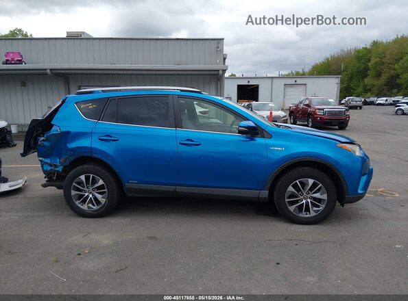 JTMRJREV8HD088412 2017 TOYOTA RAV4 HYBRID Blue Սալոնի 360 աստիճան տեսք