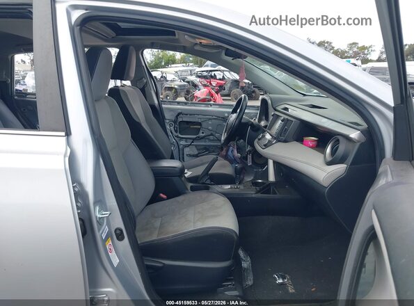 JTMRJREV9GD012079 2016 TOYOTA RAV4 HYBRID Silver Вид салону спереду