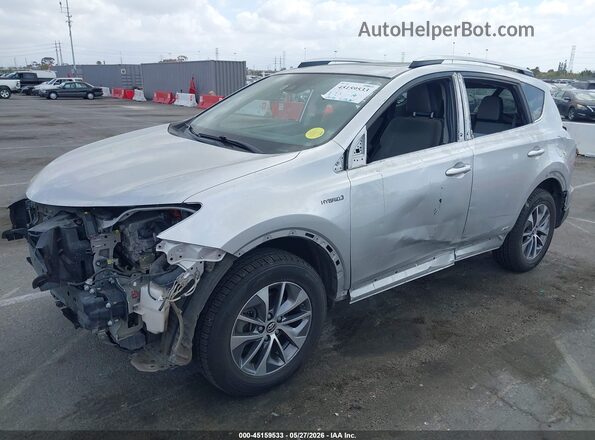 JTMRJREV9GD012079 2016 TOYOTA RAV4 HYBRID Silver Передня ліва чверть