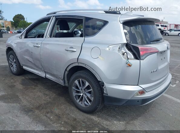 JTMRJREV9GD012079 2016 TOYOTA RAV4 HYBRID Silver Задня ліва чверть