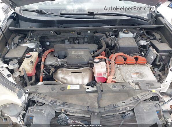 JTMRJREV9GD012079 2016 TOYOTA RAV4 HYBRID Silver Вид ззаду