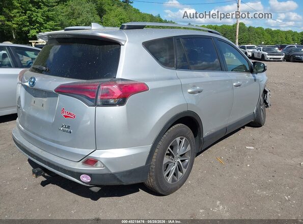 JTMRJREVXGD031983 2016 TOYOTA RAV4 HYBRID Silver Задня права чверть