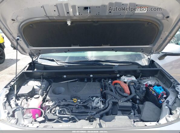 JTMRWRFV0MD133367 2021 TOYOTA RAV4 HYBRID Silver Rear view