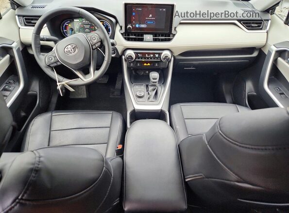 JTMRWRFV1SD330349 2025 TOYOTA RAV4 Gray Вид панелі приладів