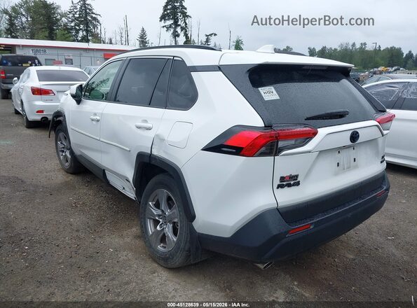 JTMRWRFV2ND140290 2022 TOYOTA RAV4 HYBRID White Trasero izquierdo