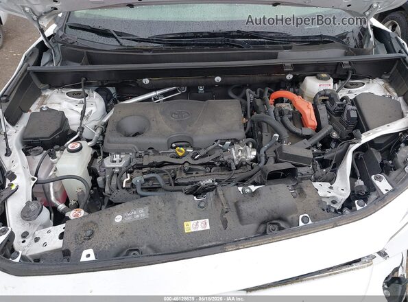 JTMRWRFV2ND140290 2022 TOYOTA RAV4 HYBRID White Vista trasera