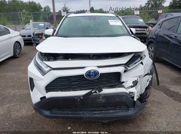 JTMRWRFV2ND140290 2022 TOYOTA RAV4 HYBRID White Vista del salpicadero