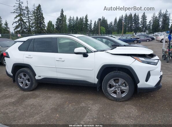 JTMRWRFV2ND140290 2022 TOYOTA RAV4 HYBRID White Vista del cuadro de instrumentos