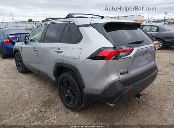 JTMRWRFV3MJ054504 2021 TOYOTA RAV4 Silver Rear left