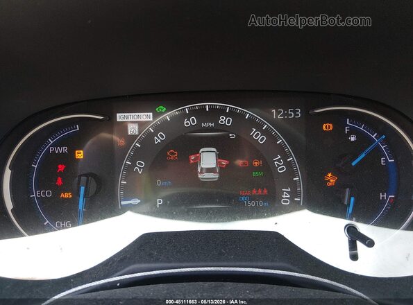 JTMRWRFV5SD288462 2025 TOYOTA LE White Հետևի նստատեղերի տեսք