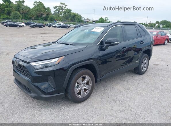 JTMRWRFV8SJ074308 2025 TOYOTA RAV4 HYBRID Black Front left