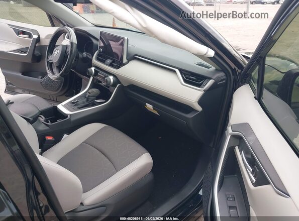 JTMRWRFV8SJ074308 2025 TOYOTA RAV4 HYBRID Black Front interior view