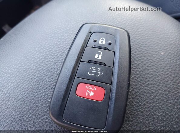 JTMRWRFV8SJ074308 2025 TOYOTA RAV4 HYBRID Black Dashboard view