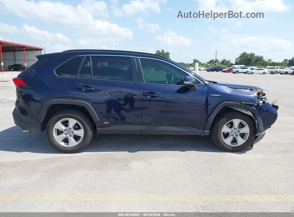 JTMRWRFV9MD136445 2021 TOYOTA RAV4 HYBRID Blue Панорамний вид салону 360°