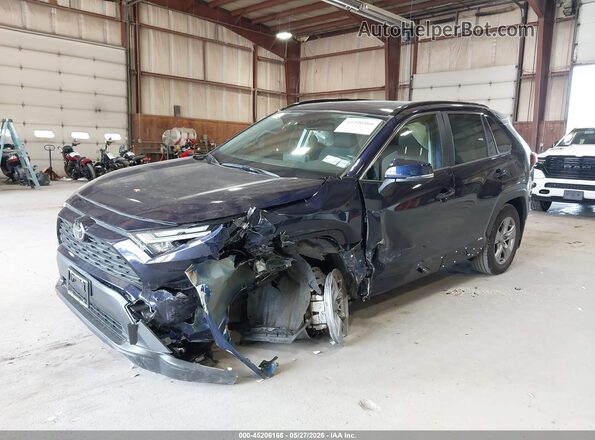 JTMRWRFV9SD335167 2025 TOYOTA RAV4 HYBRID Navy Передня ліва чверть