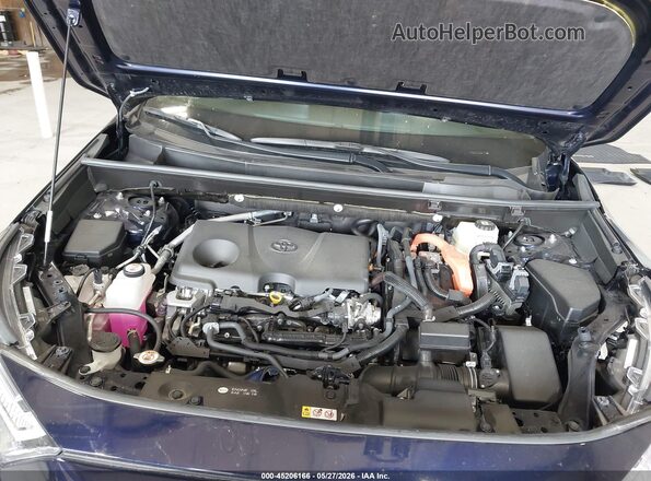 JTMRWRFV9SD335167 2025 TOYOTA RAV4 HYBRID Navy Вид ззаду