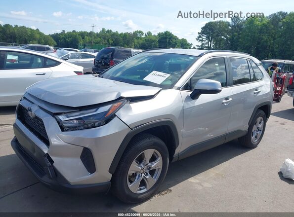 JTMRWRFVXPJ056870 2023 TOYOTA RAV4 HYBRID Silver წინა მარცხენა ხედი სამი მეოთხედიდან