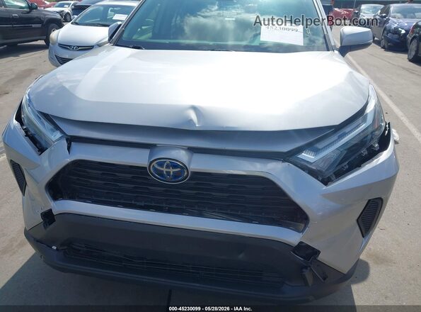 JTMRWRFVXPJ056870 2023 TOYOTA RAV4 HYBRID Silver წინა ხედი