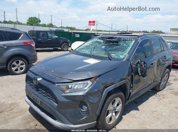 JTMW1RFV1KD034085 2019 TOYOTA RAV4 Gray Widok z przodu