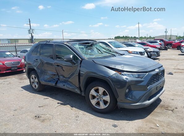 JTMW1RFV1KD034085 2019 TOYOTA RAV4 Gray Widok wnętrza z tyłu