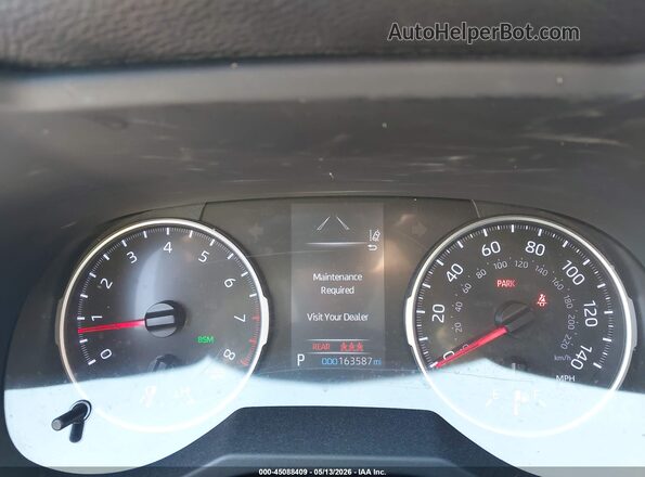 JTMW1RFV3KD512605 2019 TOYOTA LE White Հետևի նստատեղերի տեսք