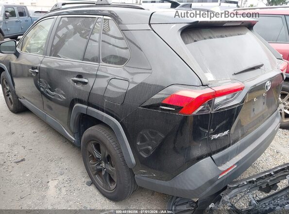 JTMW1RFV5KD009822 2019 TOYOTA RAV4 Black უკანა მარცხენა
