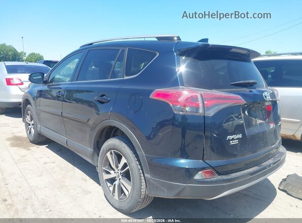 JTMWFREV2JJ211035 2018 TOYOTA RAV4 Blue Tył lewy