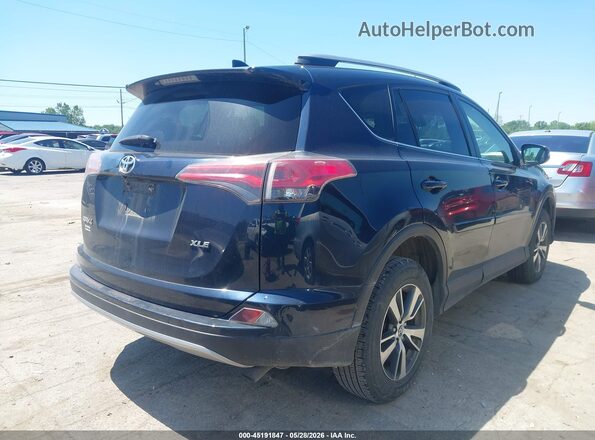 JTMWFREV2JJ211035 2018 TOYOTA RAV4 Blue Tył prawy