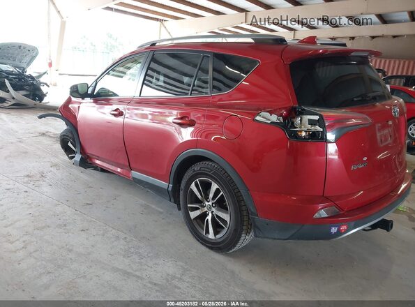 JTMWFREV3HJ107924 2017 TOYOTA RAV4 Red Հետևի ձախ