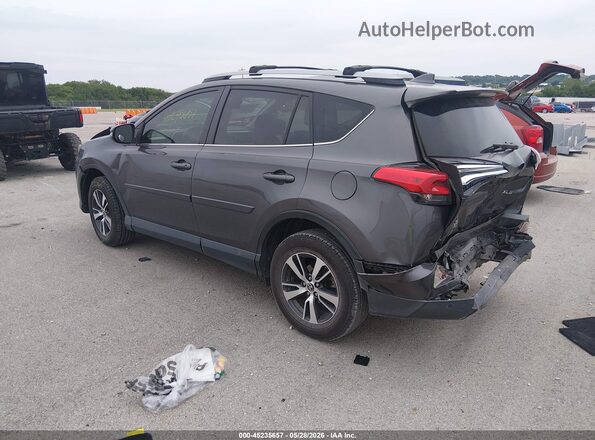 JTMWFREV3HJ124755 2017 TOYOTA RAV4 Gray Tył lewy