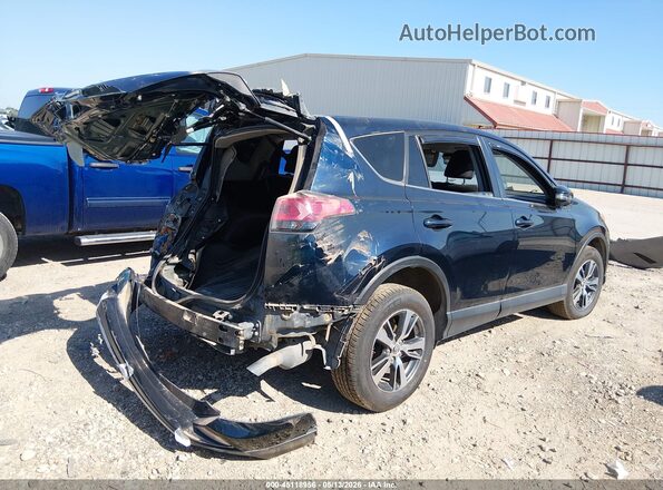 JTMWFREV4JJ738302 2018 TOYOTA LE Blue Задня права чверть