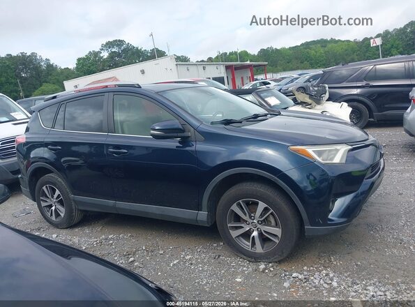 JTMWFREV5JJ182226 2018 TOYOTA RAV4 Синий Вид щитка приборов