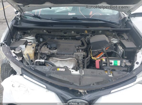 JTMWFREV5JJ744707 2018 TOYOTA RAV4 White Հետևի տեսք