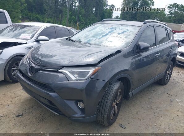 JTMWFREV9JD112856 2018 TOYOTA LE Gray Առջևի ձախ երեք քառորդ տեսարան