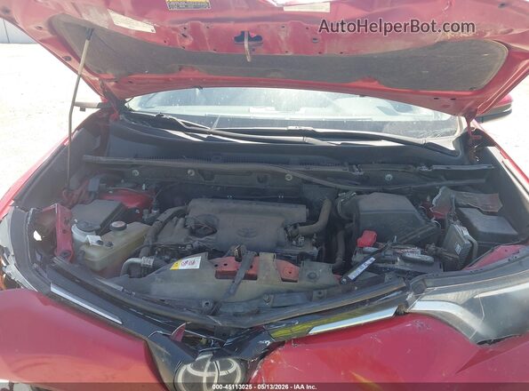 JTMWFREVXHJ128446 2017 TOYOTA LE Красный Вид сзади