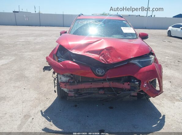 JTMWFREVXHJ128446 2017 TOYOTA LE Красный Вид спереди