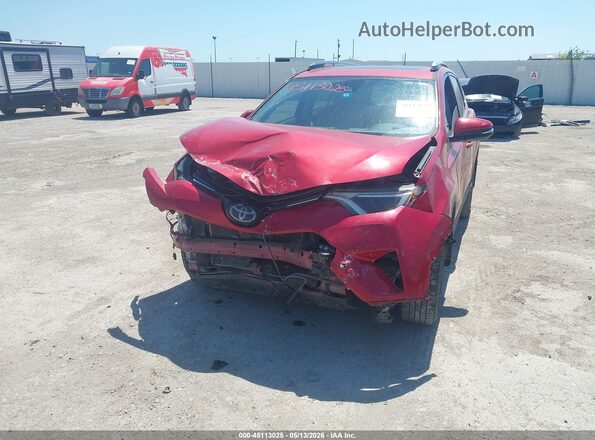 JTMWFREVXHJ128446 2017 TOYOTA LE Красный Вид задней части салона