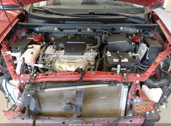 JTMWFREVXHJ128723 2017 TOYOTA LE Бордовый Вид сзади