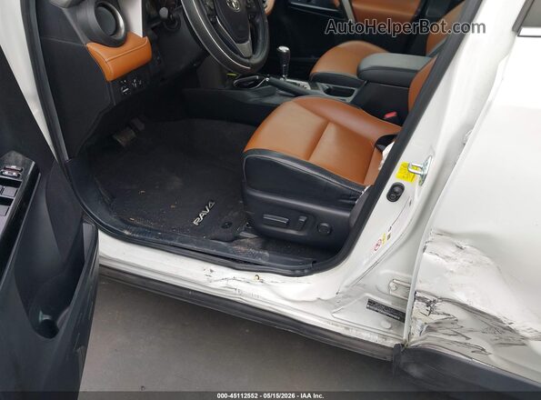 JTMYFREV7GJ099060 2016 TOYOTA LIMITED White Widok zestawu wskaźników