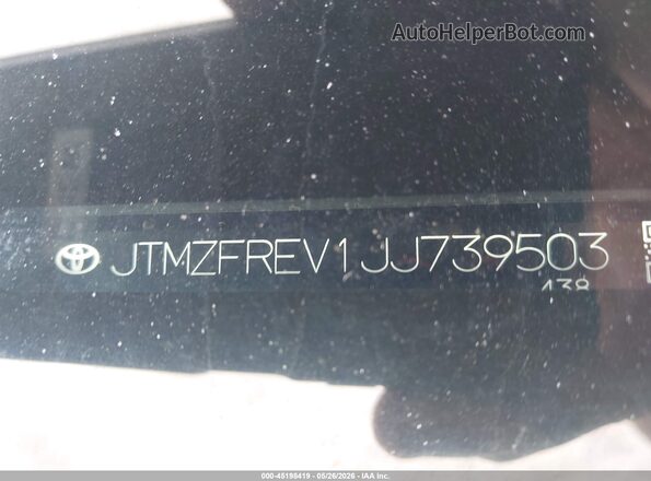 JTMZFREV1JJ739503 2018 TOYOTA RAV4 Blue 
