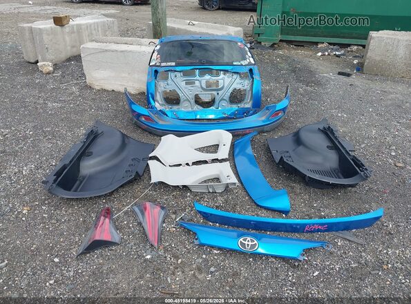 JTMZFREV1JJ739503 2018 TOYOTA RAV4 Blue Սարքավորումների վահանակի տեսք