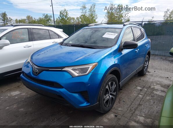 JTMZFREV2HJ721358 2017 TOYOTA LE Blue Передня ліва чверть