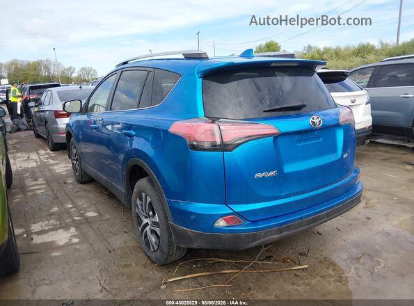 JTMZFREV2HJ721358 2017 TOYOTA LE Blue Задня ліва чверть
