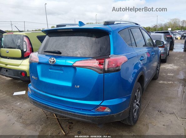 JTMZFREV2HJ721358 2017 TOYOTA LE Blue Задня права чверть