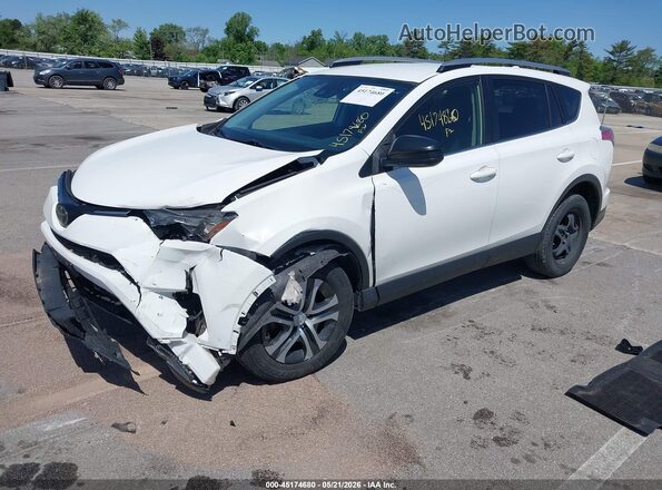 JTMZFREV4JJ166869 2018 TOYOTA RAV4 White Առջևի ձախ երեք քառորդ տեսարան