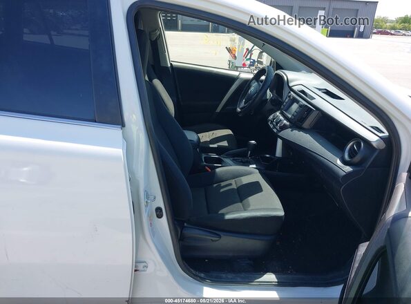 JTMZFREV4JJ166869 2018 TOYOTA RAV4 White Սալոնի դիմացի տեսք