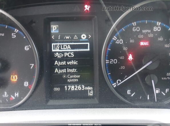 JTMZFREV5HJ143417 2017 TOYOTA LE Серый 