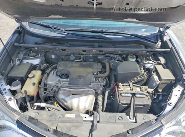 JTMZFREV7JD127319 2018 TOYOTA RAV4 Silver Вид підкапотного простору